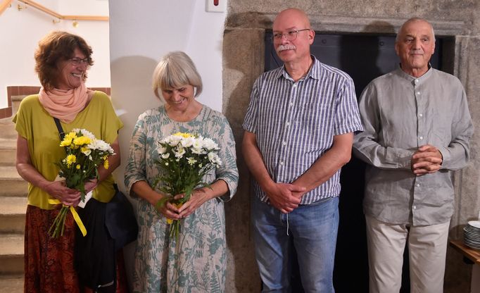 Zleva Jitka Hilská, Marcela Burdová, Vítězslav Fejlek a David Vávra.