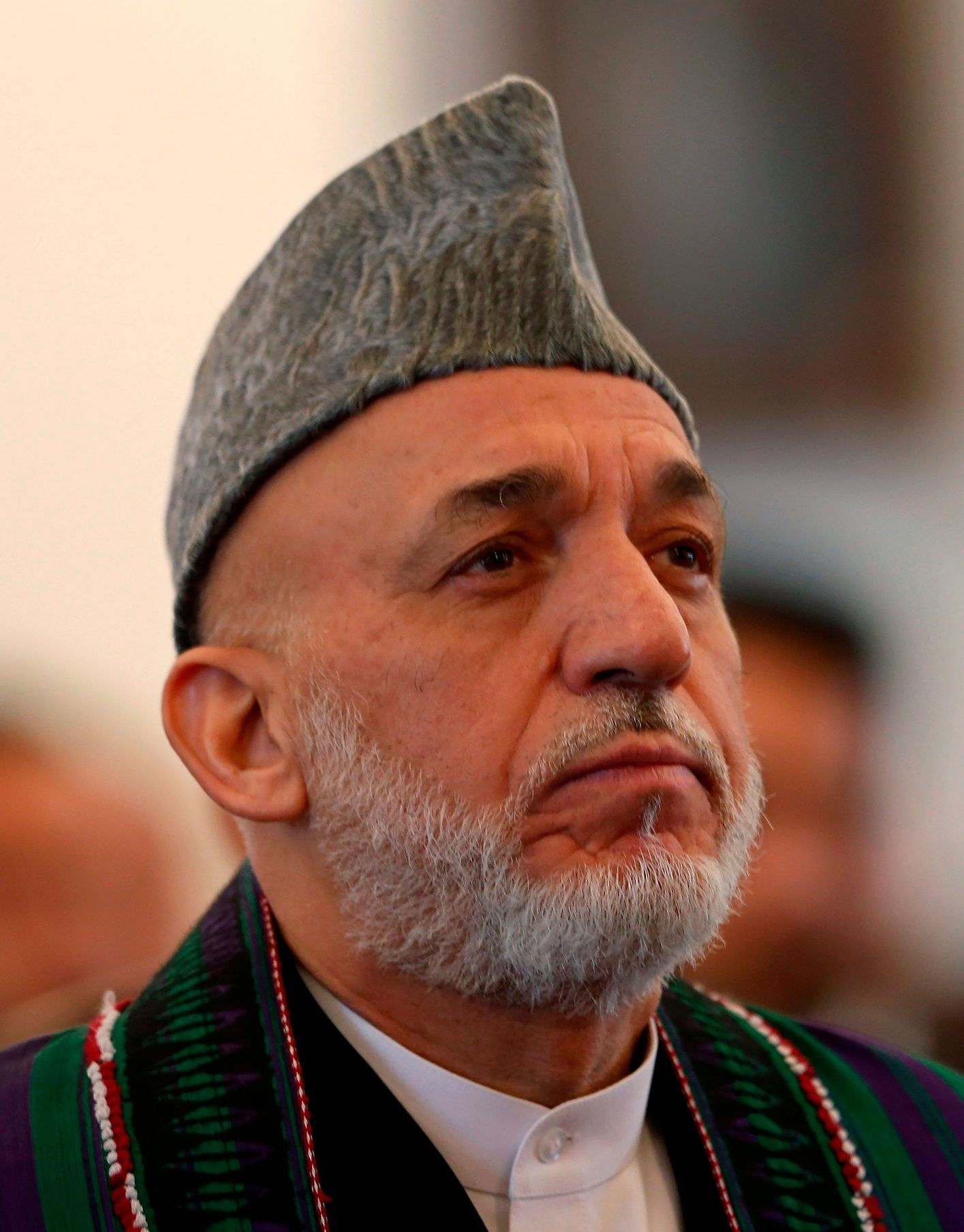 Odstupující afghánský prezident Hamíd Karzáí