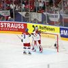 Radko Gudas a Lukáš Dostál před finále MS 2024 Česko - Švýcarsko