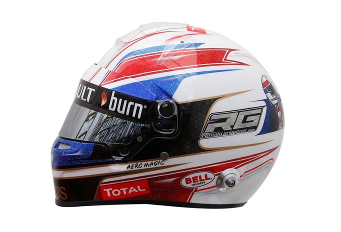 F1, VC Monaka 2013, Romain Grosjean, helma