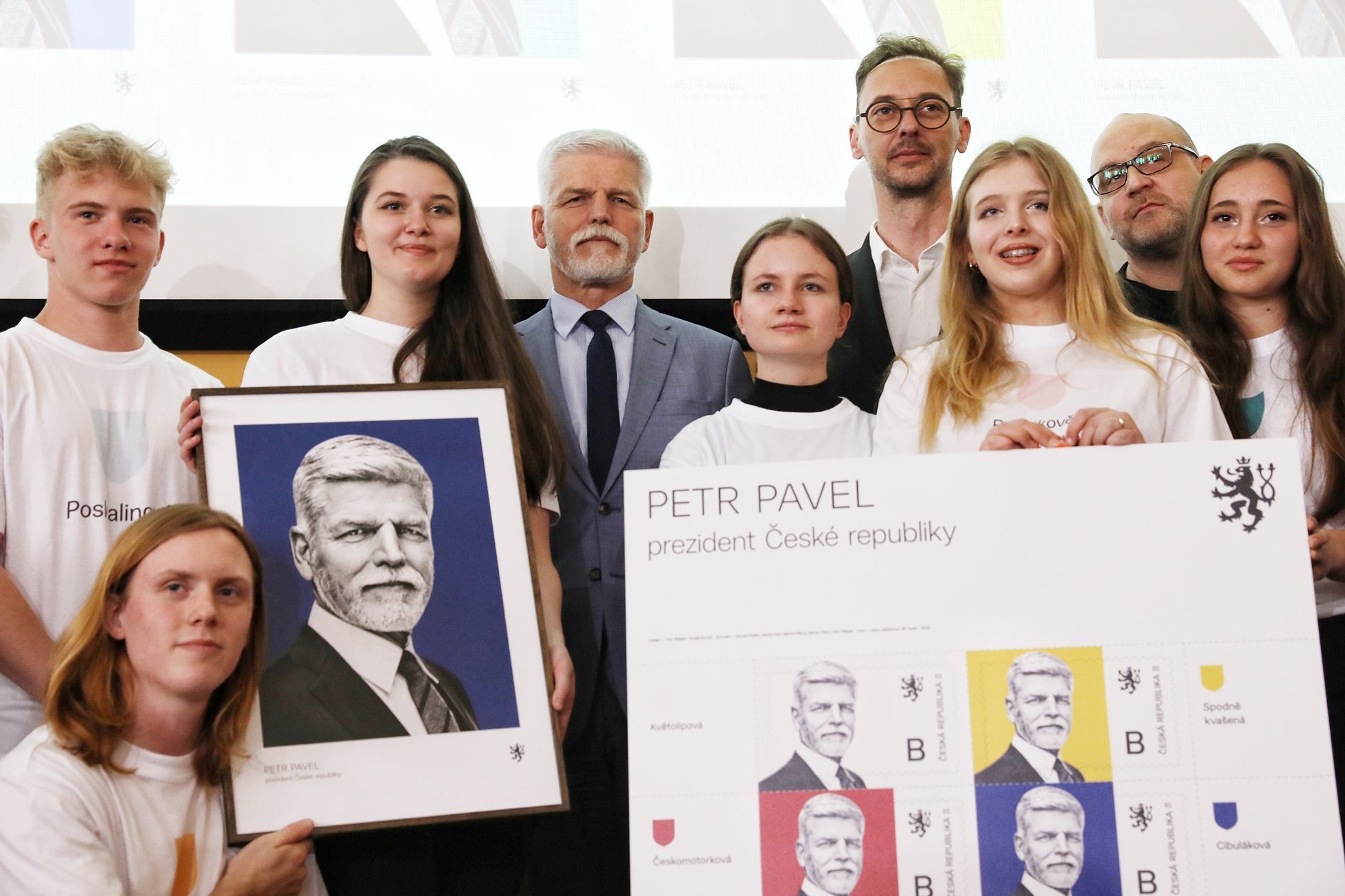 Petr Pavel, prezident, známka, portrét - Aktuálně.cz