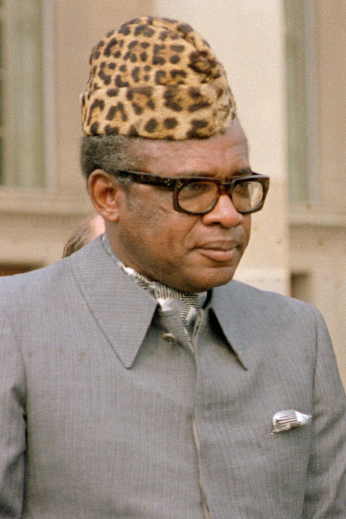 Zairský diktátor Mobutu