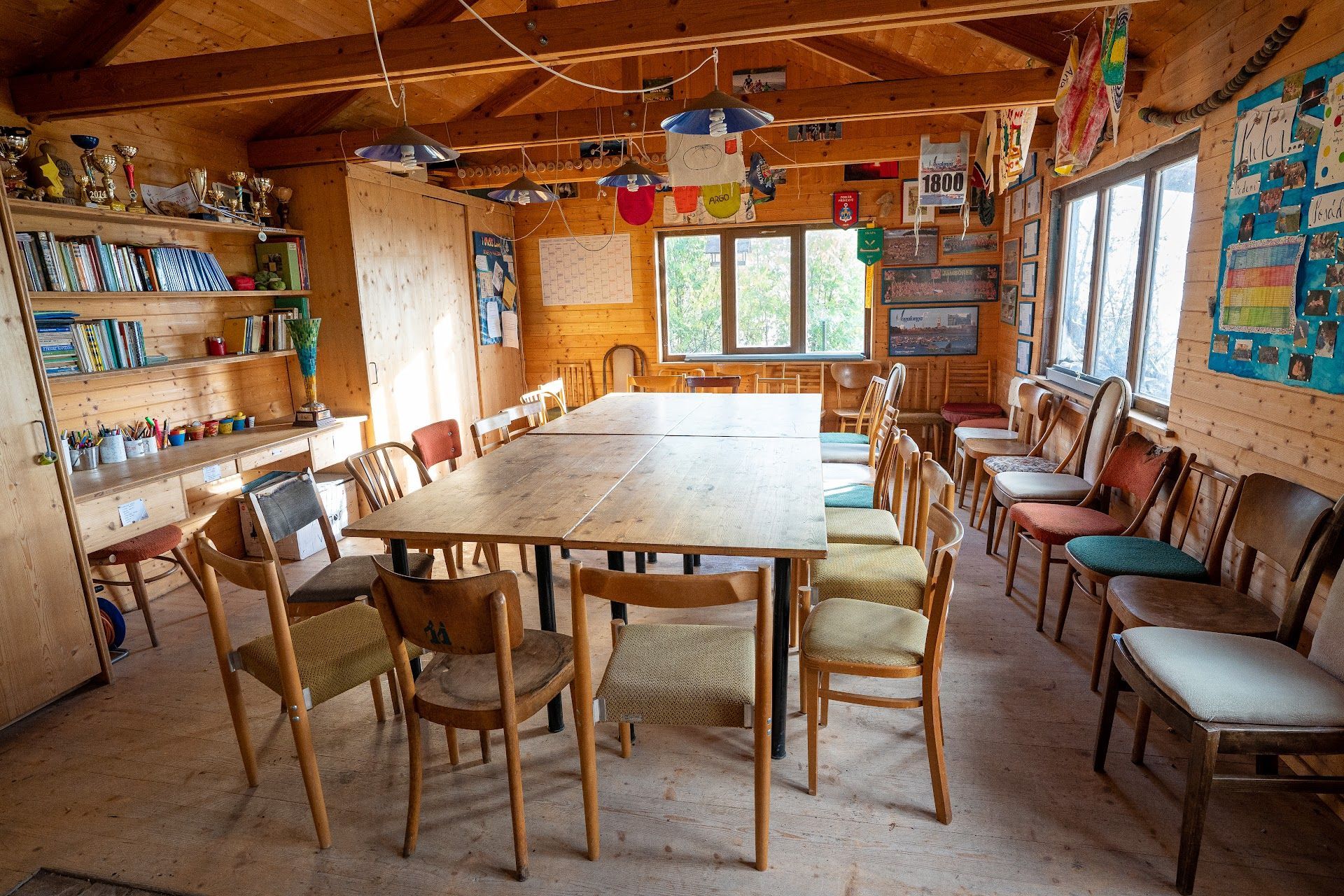 Skauti klubovny