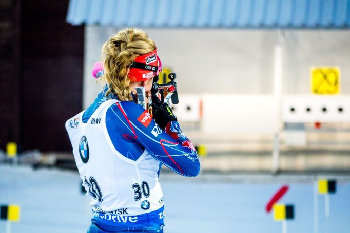 SP v baitlonu, Ch-M 2015, sprint Ž:  Gabriela Soukalová