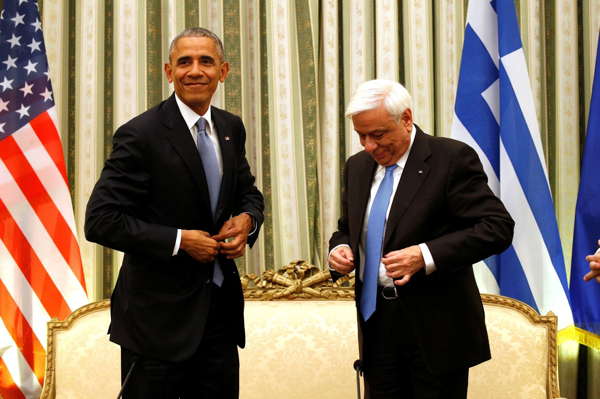 Barack Obama v Řecku