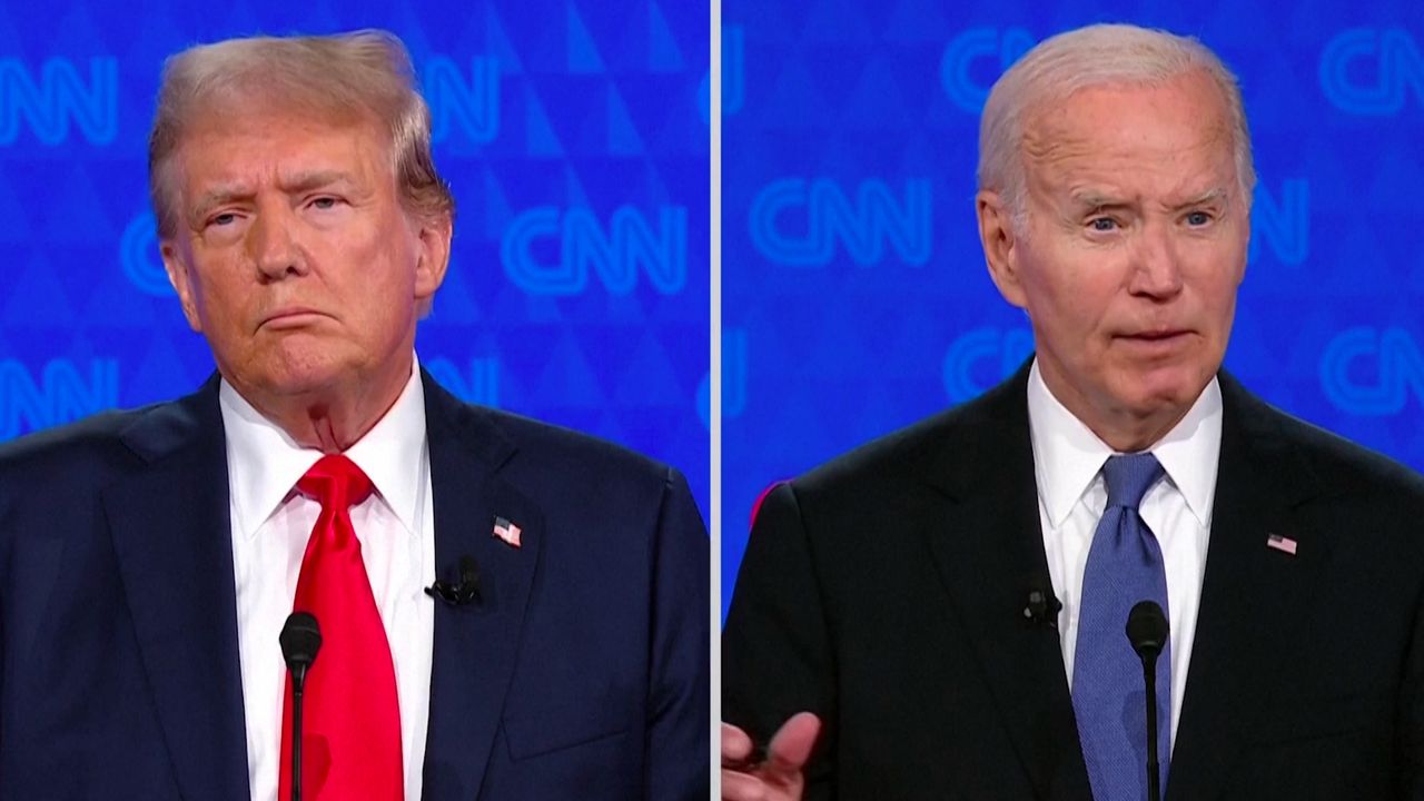 Moment z debaty: "Konečně jsem porazil Medicare." Biden předvedl myšlenkový kolaps
