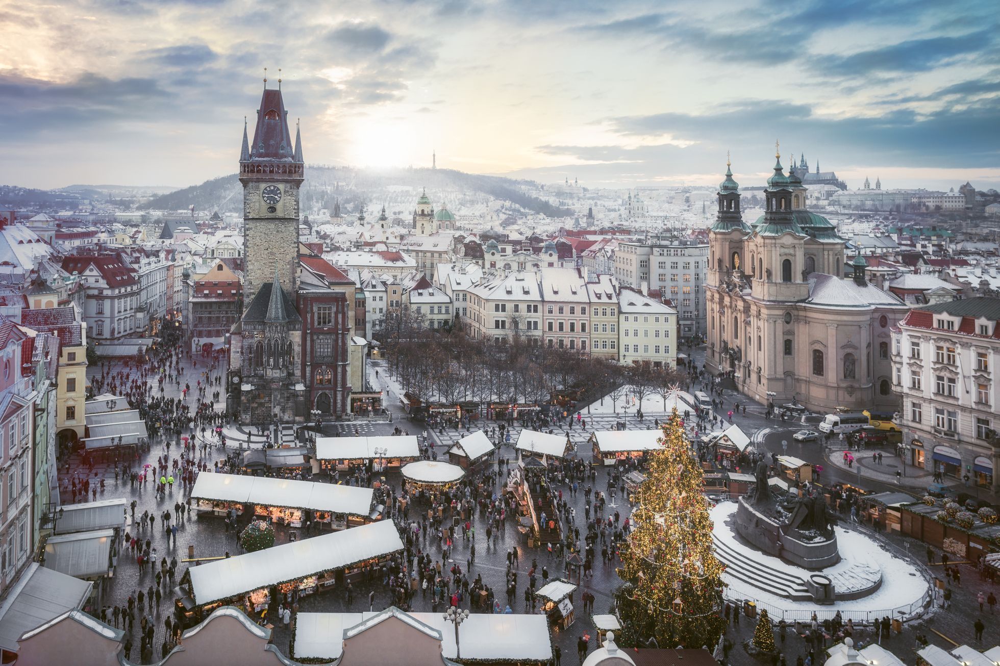 Richard Horák: Zasněžená Praha