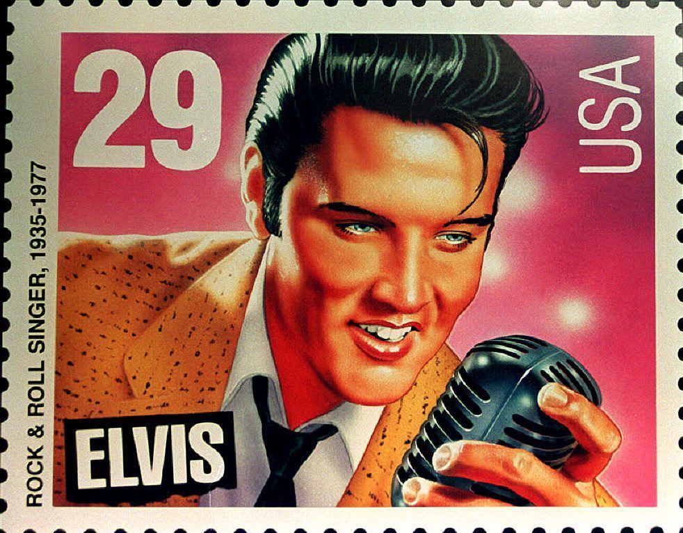 Elvis Presley, známka, 1992