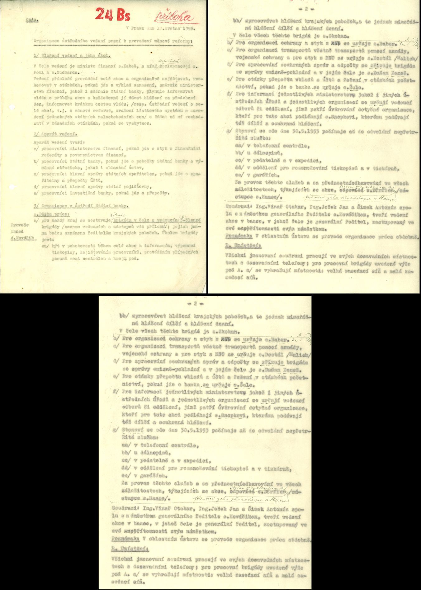 Měnová reforma v roce 1953, měnová reforma, 1953, Ekonomika, Československo