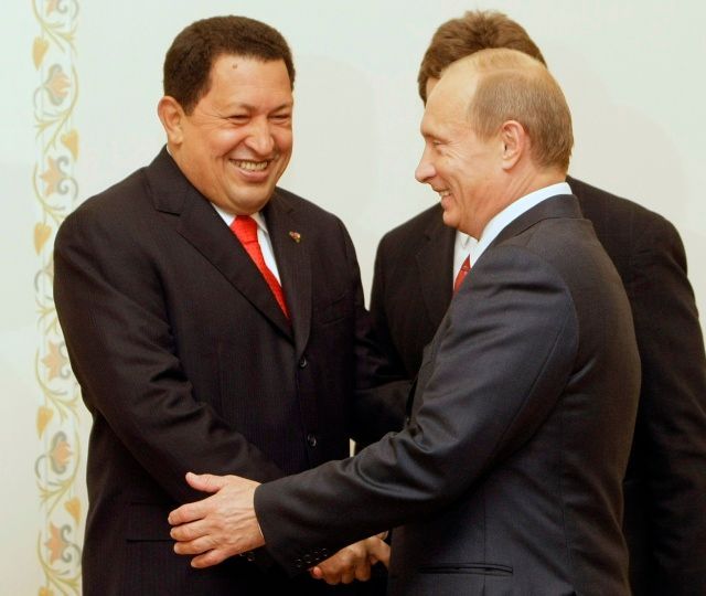 Chávez a Putin