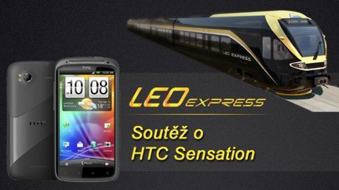 Soutěž: Nasedni s přáteli do vlaku LEO Express a vyhraj smartphone HTC!