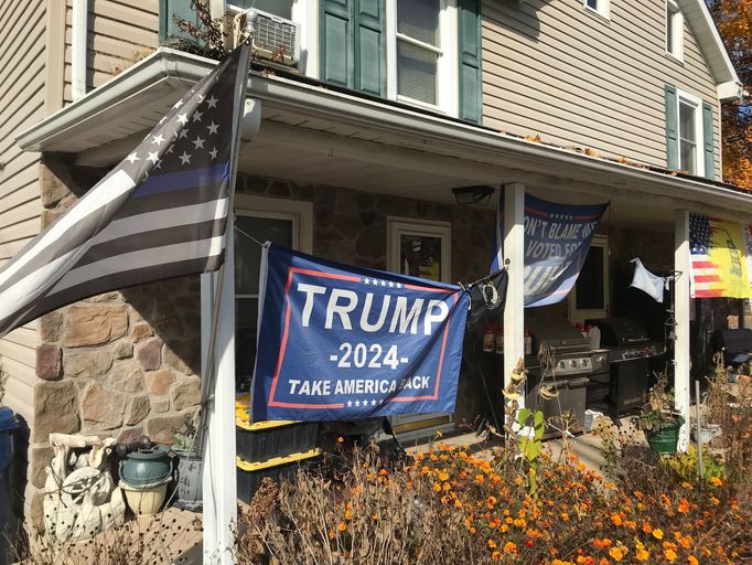 Rovněž tady, nedaleko Gettysburgu v Pensylvánii, se už nemohou dočkat Trumpovy příští kandidatury do Bílého domu.