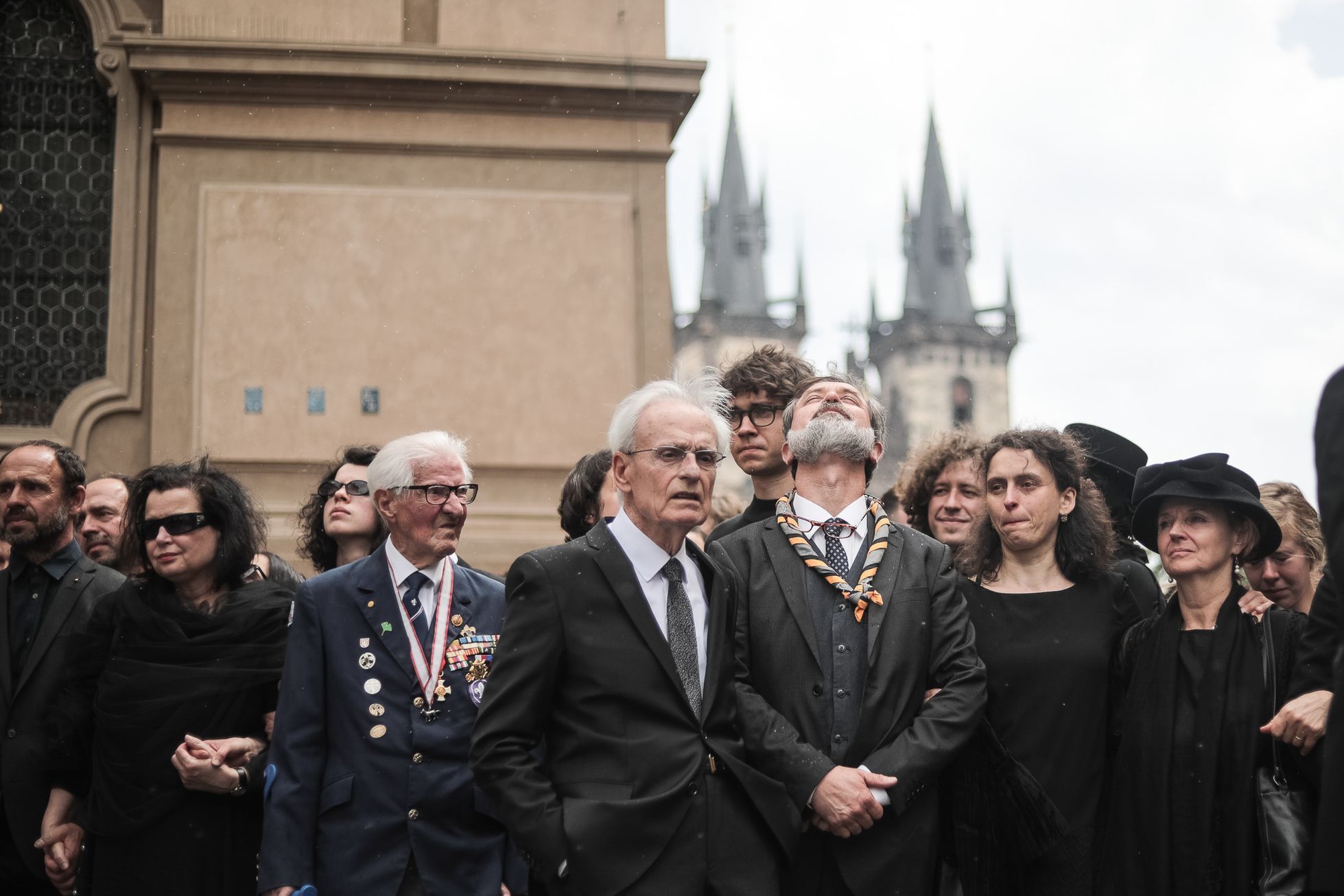Pohřeb spisovatel Jiří Stránský