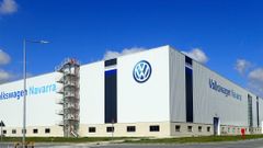 Volkswagen továrna Navarra Španělsko VW