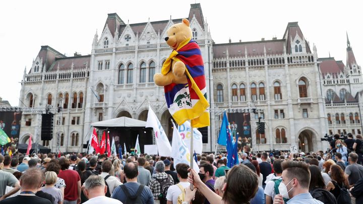 O čínské univerzitě v Budapešti rozhodne lid, slíbil Orbán. Předtím ho čekají volby; Zdroj foto: Reuters