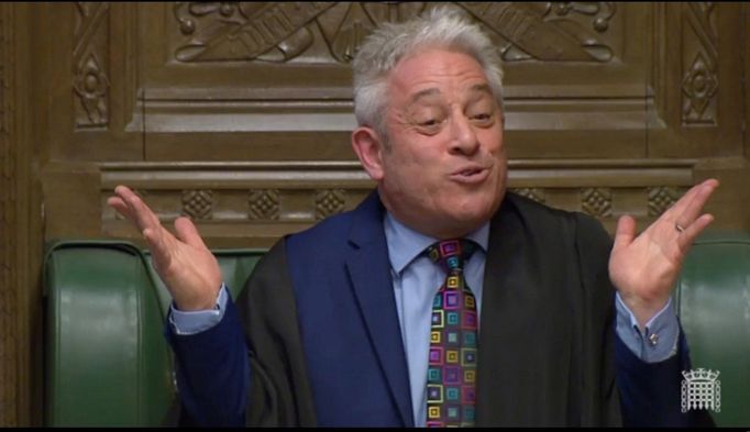 Předseda Dolní sněmovny John Bercow