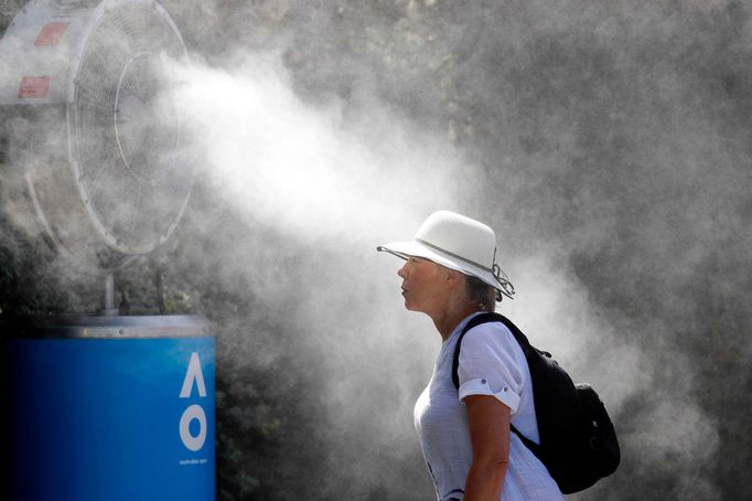 Fanoušci na Australian Open 2019