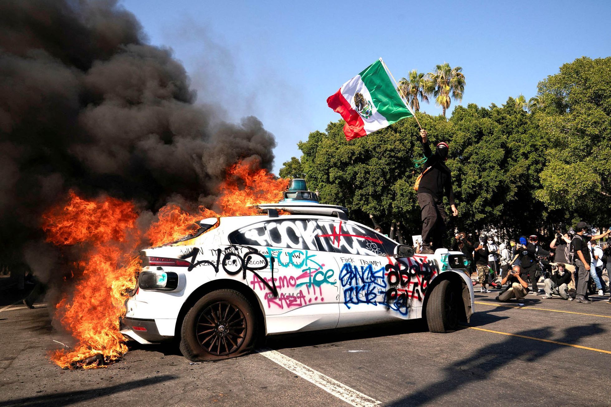 Los Angeles, USA, nepokoje 2025. migranti, protesty