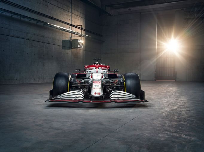 Nový monopost F1 Alfa Romeo C41 pro sezonu 2021