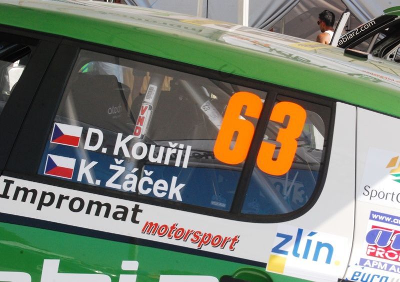 Barum rallye - servisní zóna