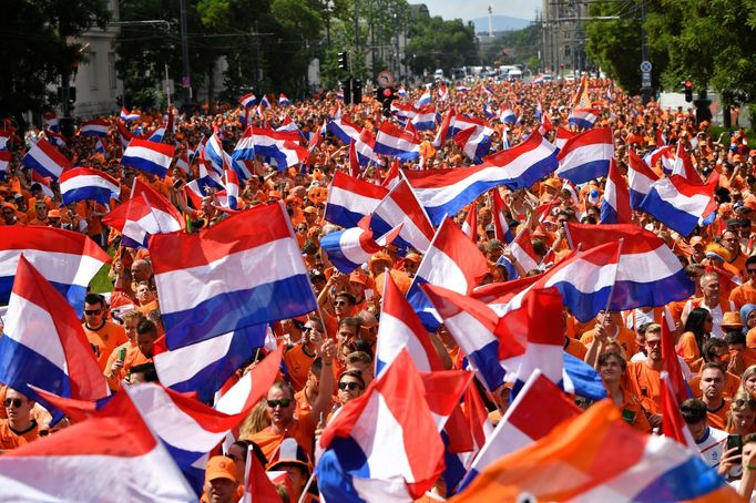 Česko - Nizozemsko, osmifinále Euro 2021, fanoušci