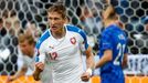 Euro 2016,Česko-Chorvatsko: Milan Škoda slaví gól na 1:2