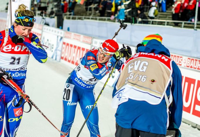 SP v Östersundu, 15 km Ž: Veronika Vítková a Dorin Habertová (21)