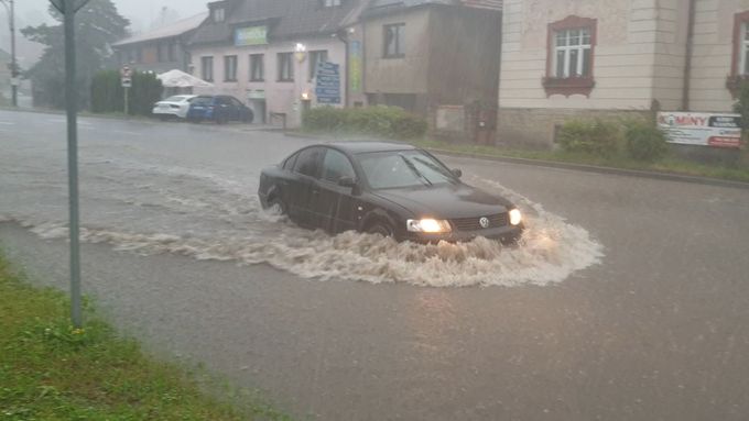 Povodně v Litomyšli, 14. 6. 2020