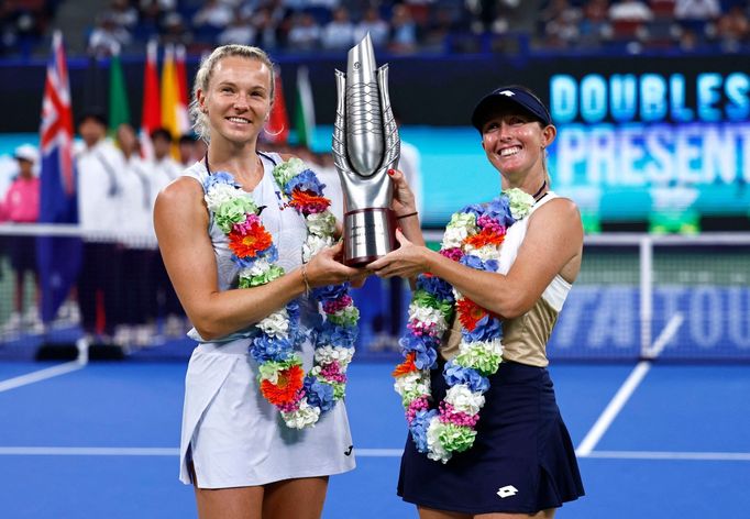 Kateřina Siniaková, Storm Hunterová (Wu-chan 2025)