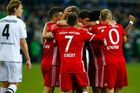 Müller vystřelil Bayernu výhru na hřišti Mönchengladbachu