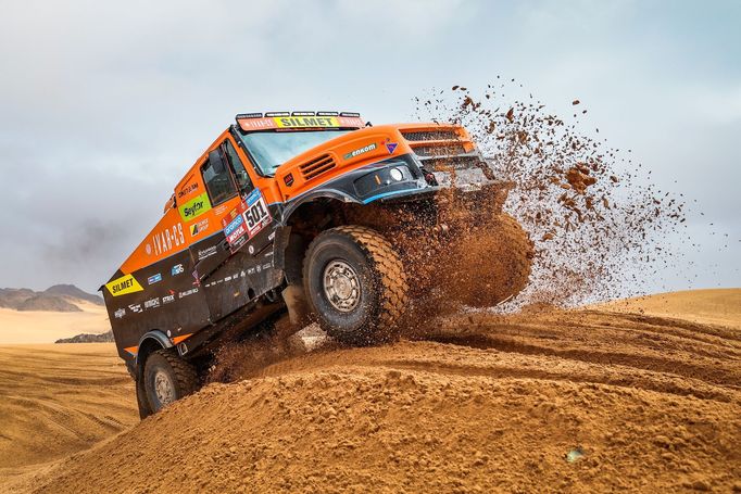 7. etapa Rallye Dakar 2023: Martin Macík ml. Iveco