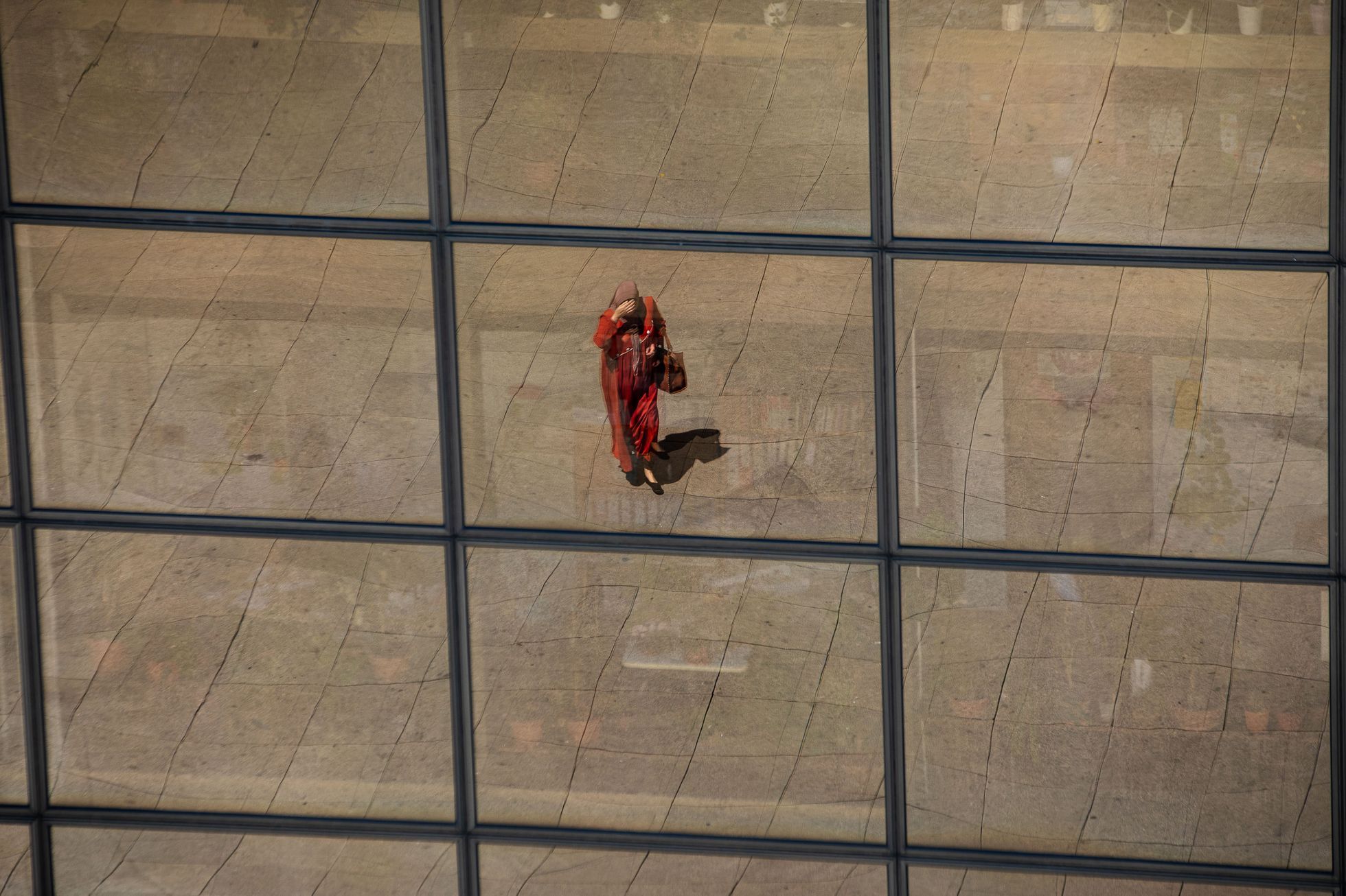 Praha, panorama, Pražský hrad, pohled ze střech, Praha z výšky