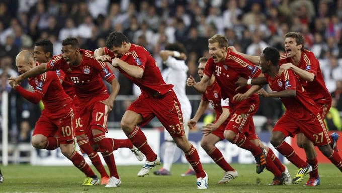Fotbalisté Bayernu.