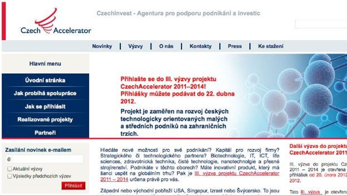 CzechAccelerator nabízí inovativním firmám další šanci prosadit se ve světě