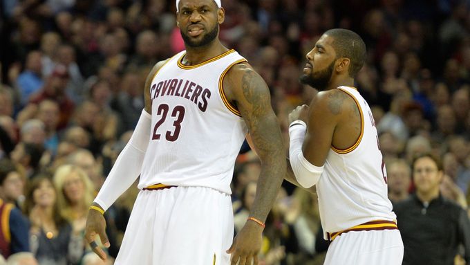 Lebron James a Kyrie Irving