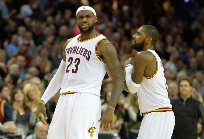 Lebron James a Kyrie Irving