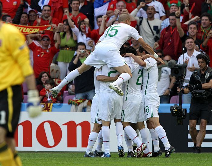 Euro 2008 : Česko - Portugalsko