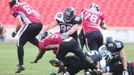 Americký fotbal, finále ČLAF: Prague Black Panthers - Příbram Bobcats