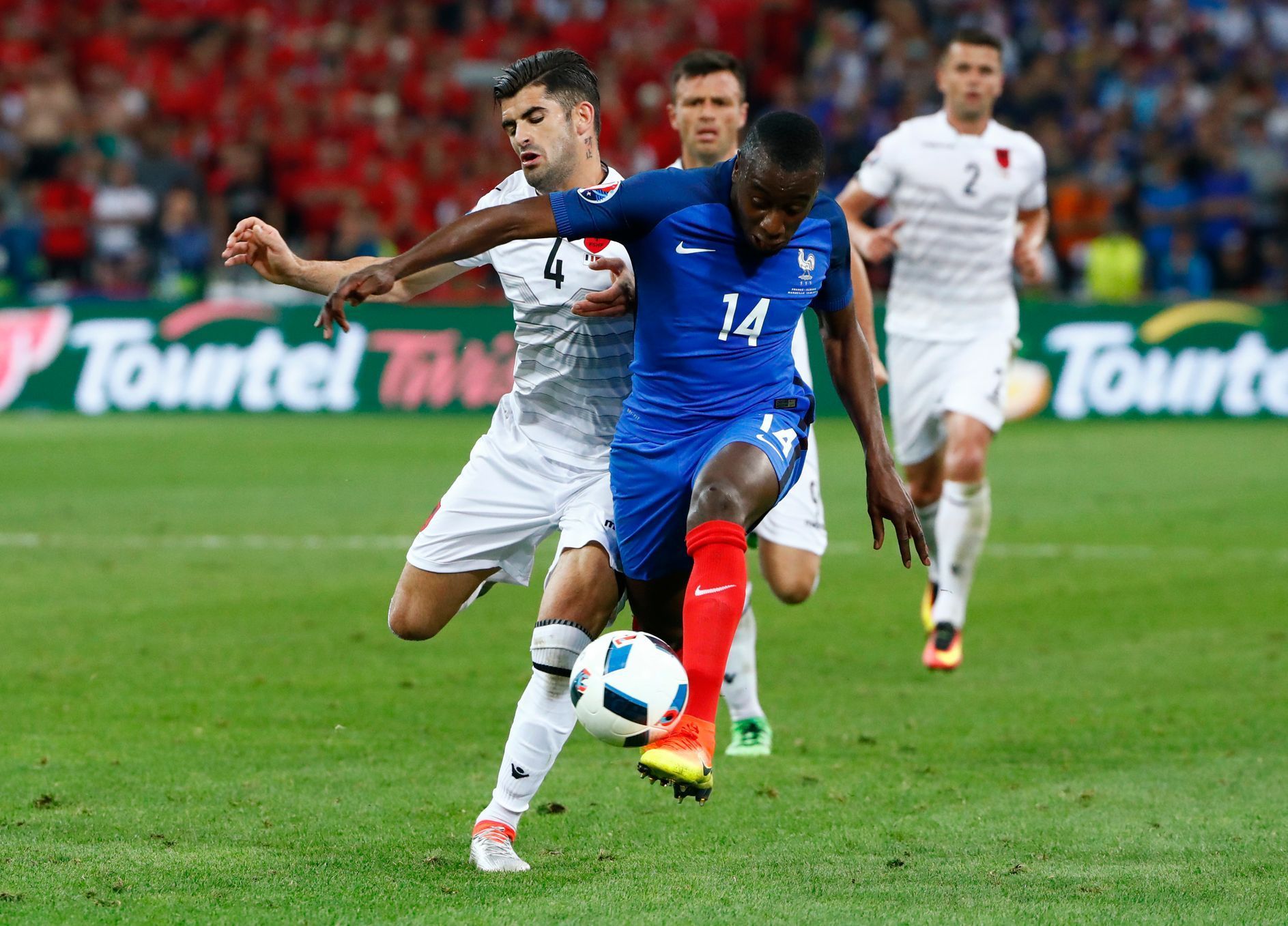 Euro 2016, Francie-Albánie: Blaise Matuidi - Elseid Hysaj