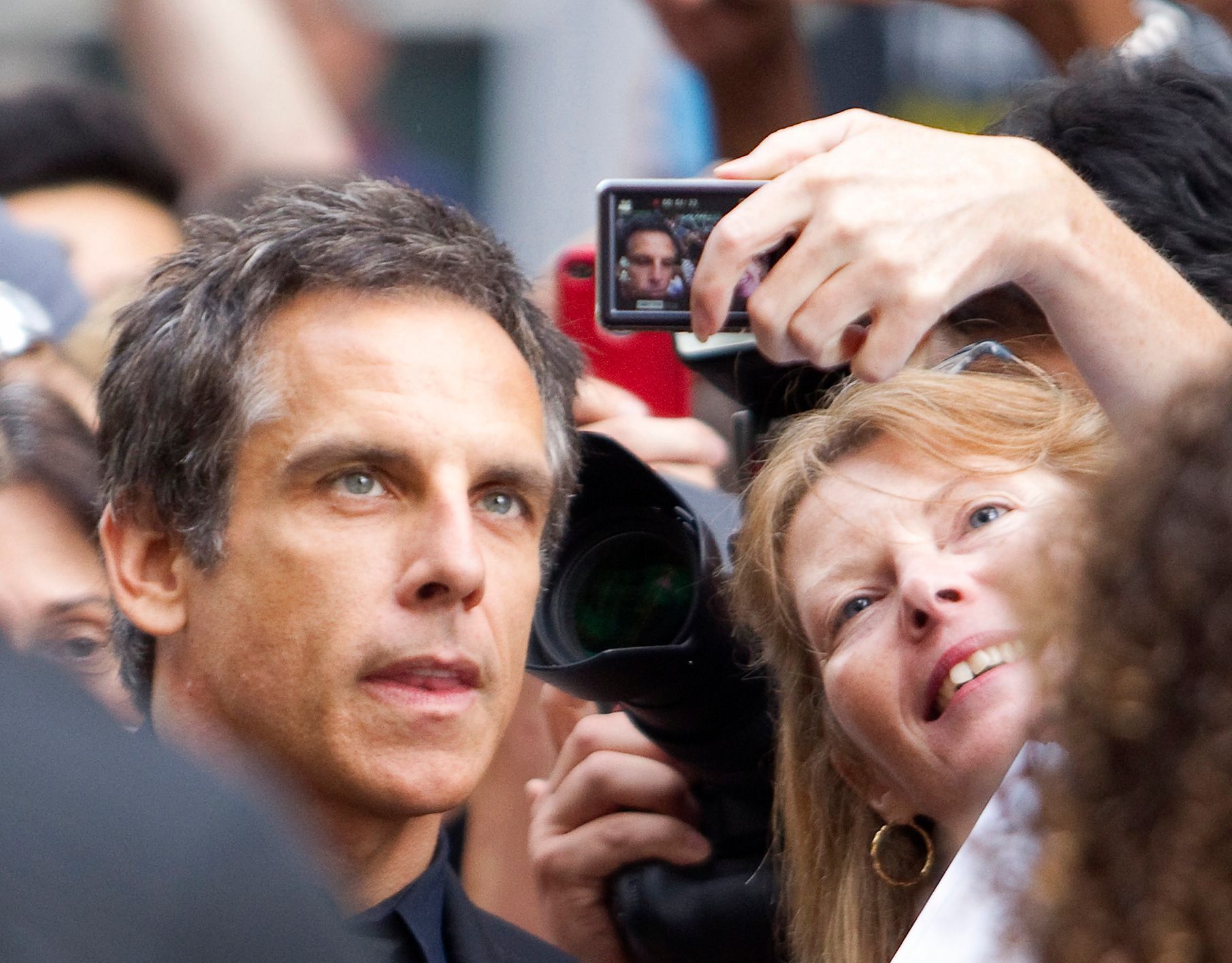 Ben Stiller arrives for the premiere of &quot;While We're Young&quot; at the Toronto International Film Festival