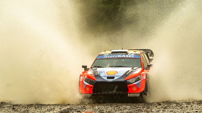 Ott Tänak, Hyundai na trati Rallye Akropolis 2025