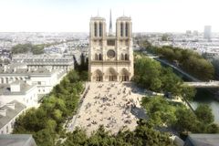 Zelená proměna okolí Notre-Dame: Přibudou stromy, turisty ochladí zvláštní systém