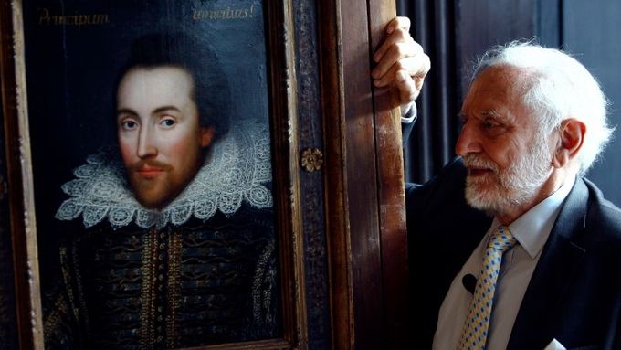 Stanley Wells a nově objevený Shakespearův portrét