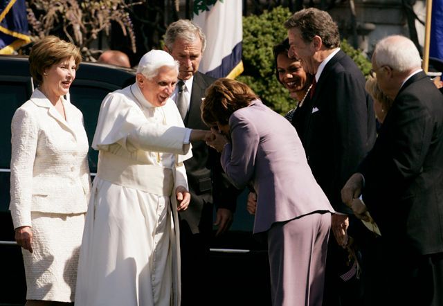 Papež Benedikt XVI. na návštěvě v USA