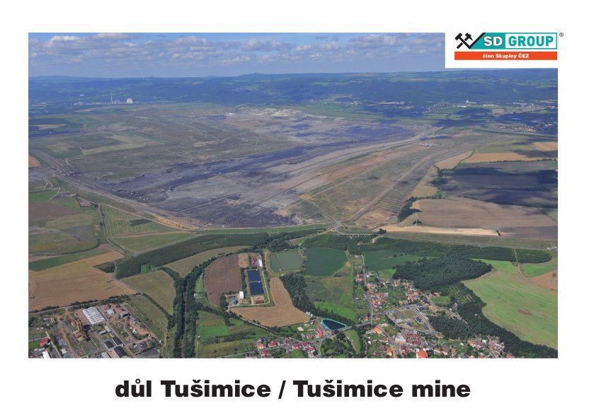 Kadaň, Ústecký kraj, reportáž, Tušimice, důl Nástup, revitalizace, jezero, Severočeské doly