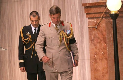 Zástupci britského a francouzského letectva