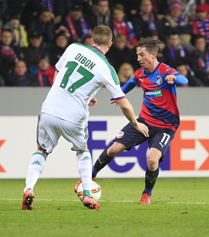 EL, Plzeň-Rapid Vídeň: Milan Petržela - Christopher Dibon