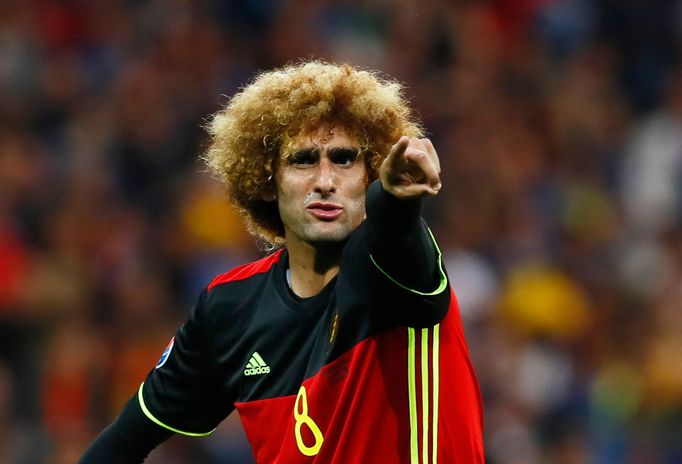 Euro 2016, Belgie-Itálie: Marouane Fellaini