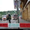 V centru Prahy hořel plyn. Hasiči zavřeli Revoluční