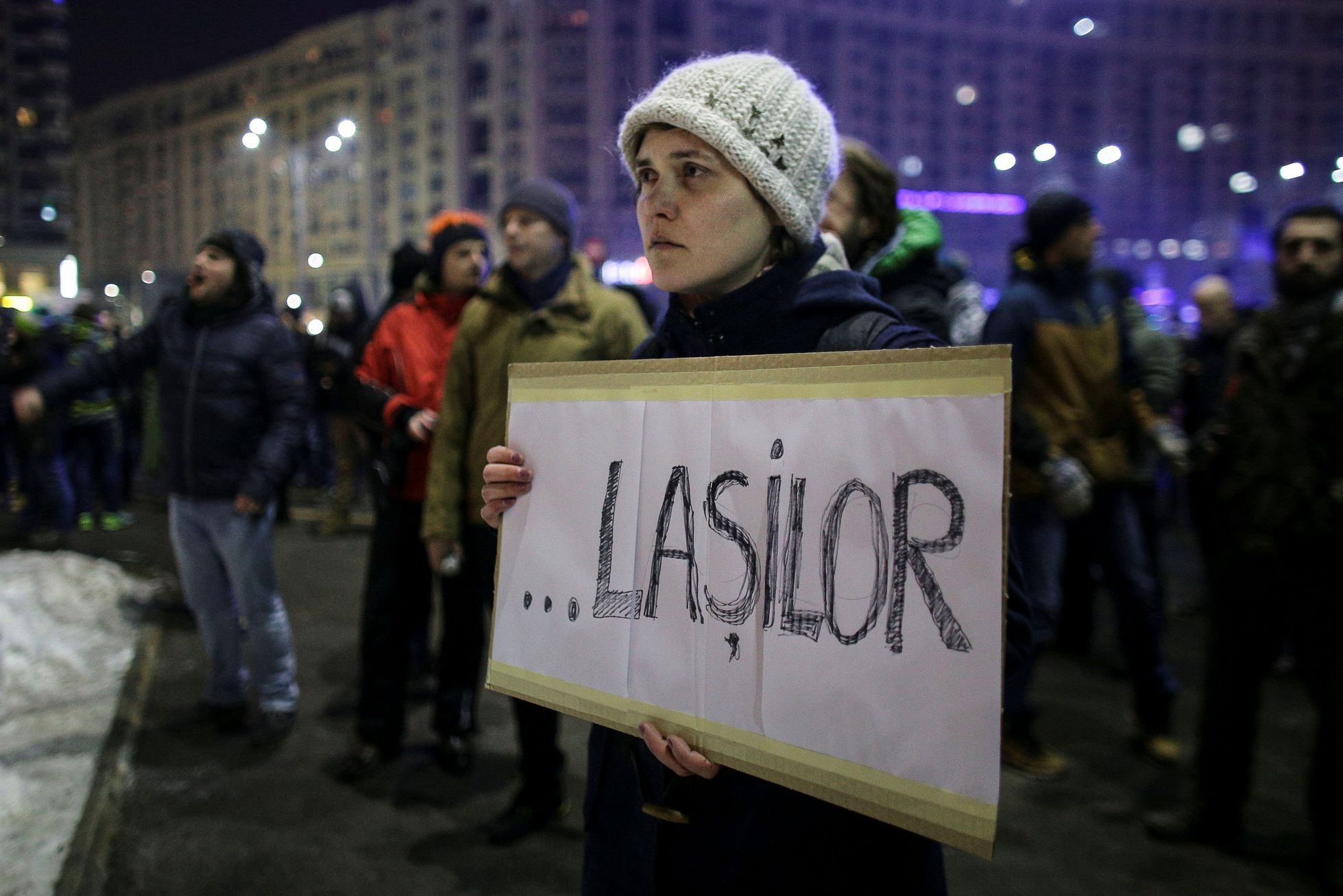 Protesty proti vládě v Bukurešti